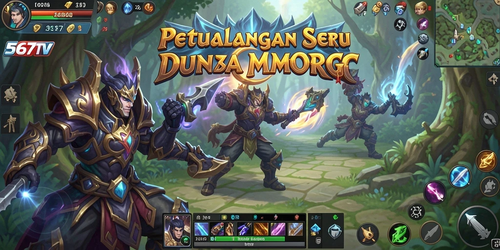 Gameplay seru dalam dunia fantasi 567TV yang penuh petualangan.