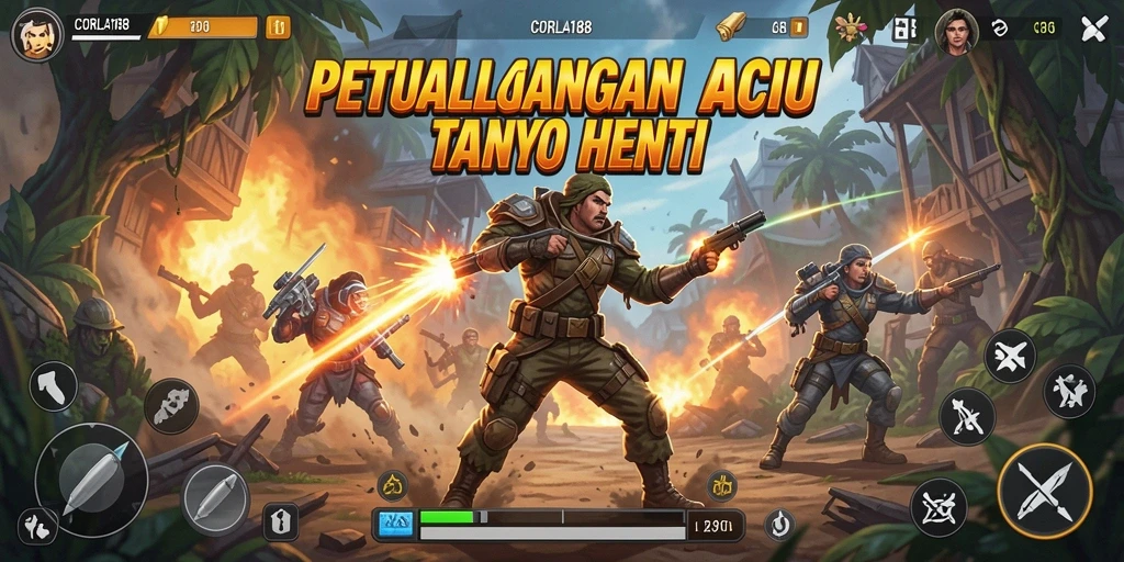 Gameplay mendebarkan CORLA188 dengan aksi seru.
