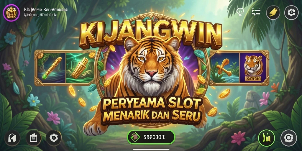 Screenshot utama KIJANGWIN menampilkan aksi gameplay Slot yang mendebarkan.