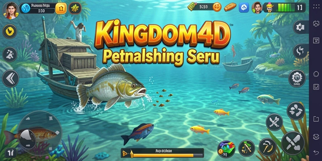 Tangkapan ikan yang mengesankan di KINGDOM4D