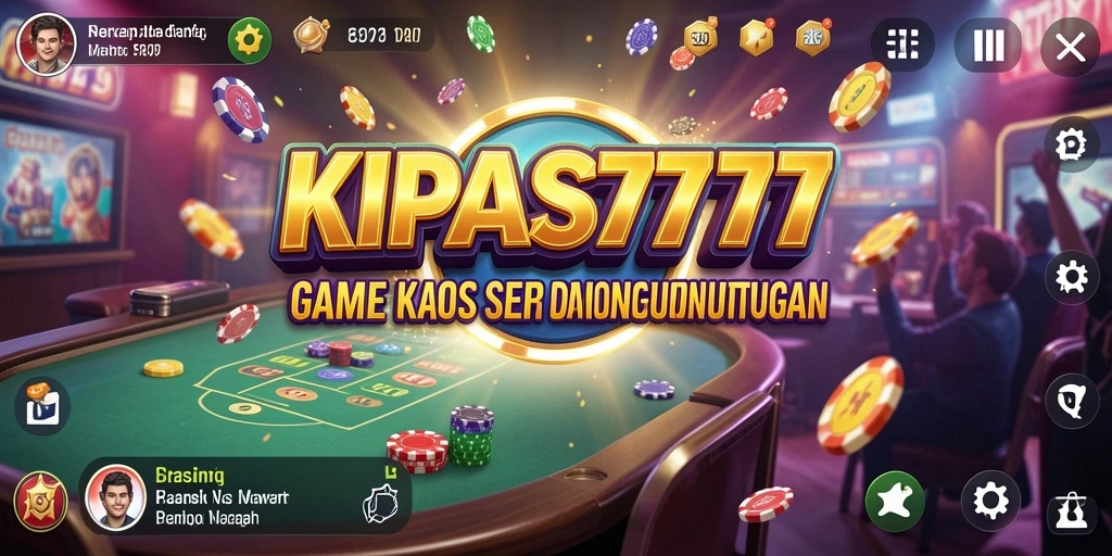 Tampilan gameplay KIPAS777 yang mendebarkan dalam permainan Kasino.