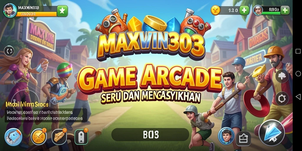 Screenshot gameplay menunjukkan aksi seru dalam MAXWIN303.