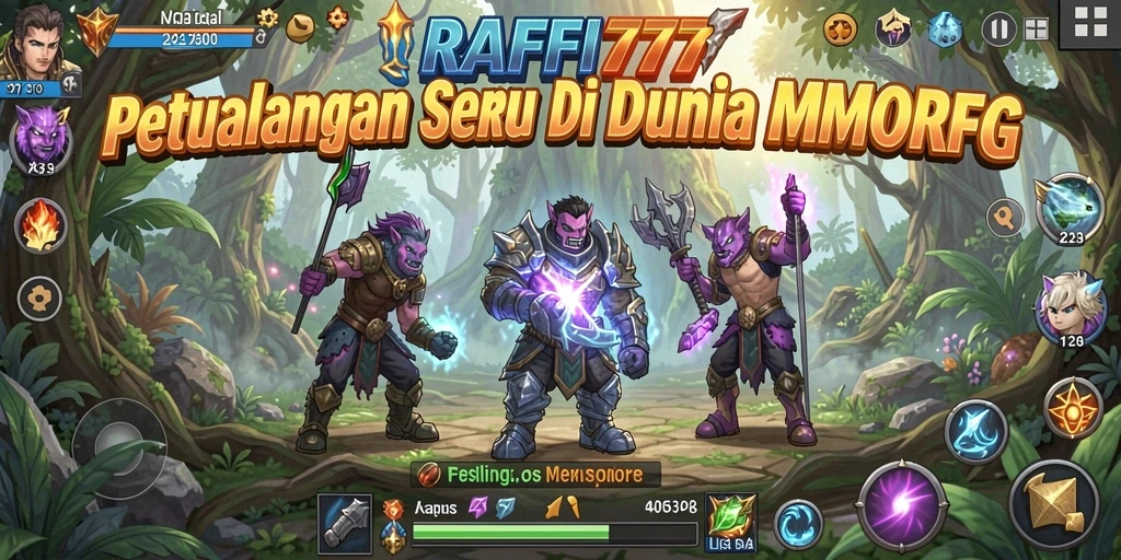 Tampilan gameplay seru di RAFFI777 dengan grafis memukau.