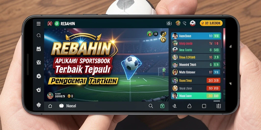 Tampilan gameplay REBAHIN dengan berbagai opsi taruhan menarik.