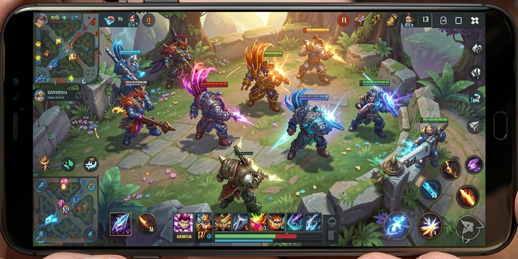 Tampilan gameplay REMI62 menampilkan pertempuran tim yang mendebarkan.