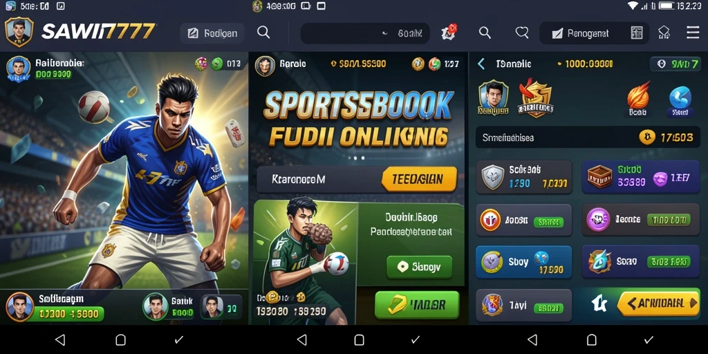 Tampilan menarik dari gameplay <strong>SAWIT777</strong> yang menampilkan sportsbook.