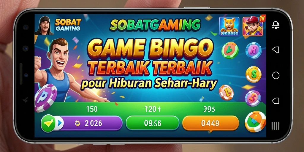 Tampilan menarik dari gameplay Bingo di SOBATGAMING.
