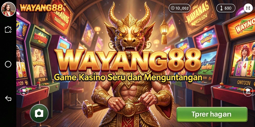 Tampilan menarik saat bermain game Kasino di WAYANG88.